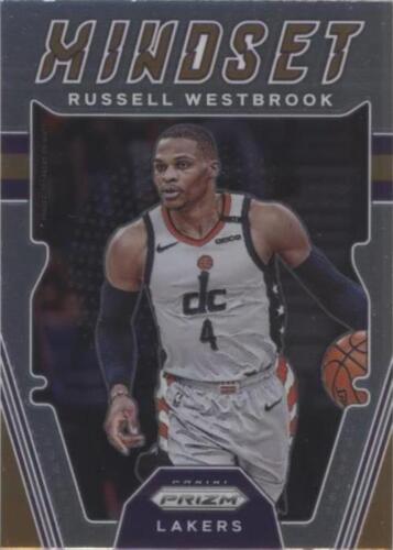 RUSSELL WESTBROOK Zebra Prizm 2021-22 Panini Select Premier