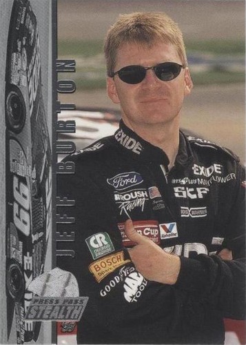 1998 Press Pass Stealth - Jeff Burton #4