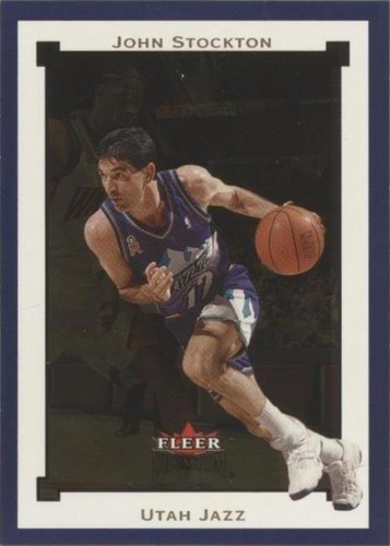 2002-03 Fleer Premium - John Stockton #65