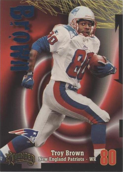 1998 Skybox Thunder Troy Brown #178