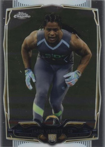 2014 Topps Chrome Jason Verrett #195