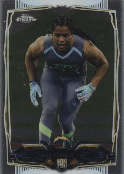 2014 Topps Chrome Jason Verrett #195