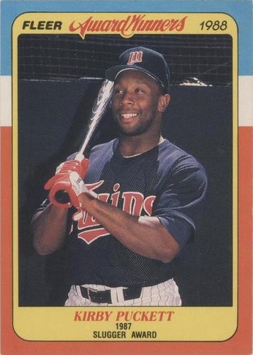 1988 Fleer Award Winners - Kirby Puckett #29