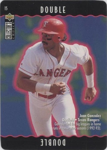 1996 Upper Deck Collector's Choice - Juan González #15