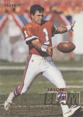 1997 Fleer Jason Elam #409
