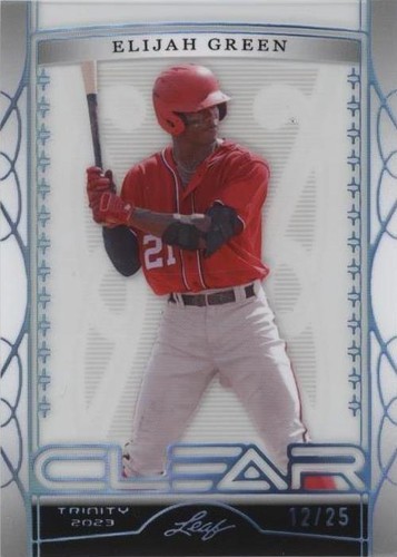 2023 Leaf Trinity Clear - Elijah Green #C-8