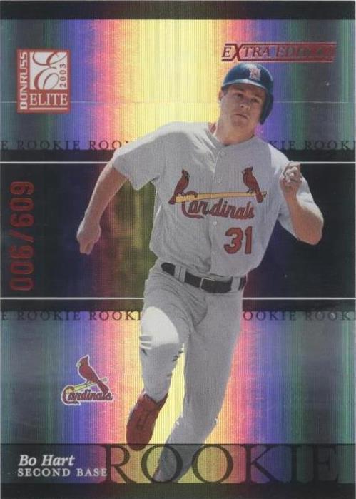 2003 Donruss Elite Extra Edition - Bo Hart #35