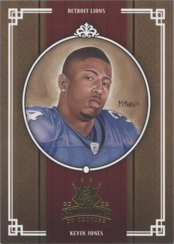 2005 Donruss Throwback Threads Kevin Jones #GK-16