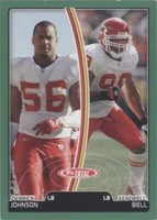 2007 Topps Total Derrick Johnson Kendrell Bell #132