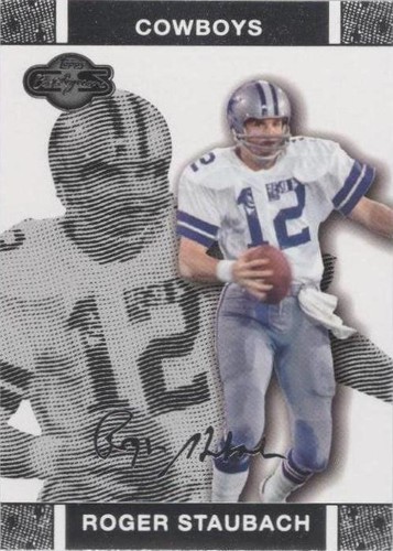2007 Topps Co-Signers Roger Staubach #39