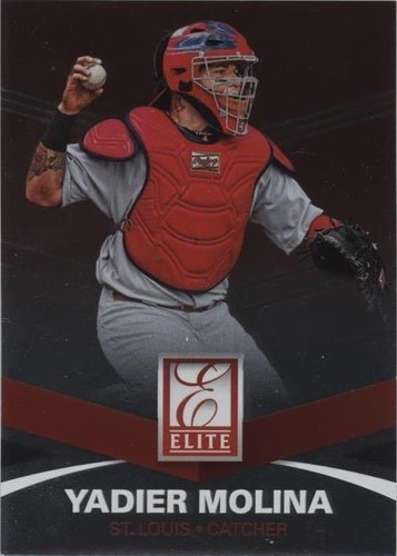 2015 Panini Elite - Yadier Molina #55