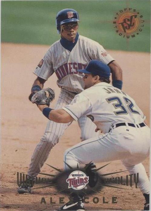 1995 Topps Stadium Club - Alex Cole #108