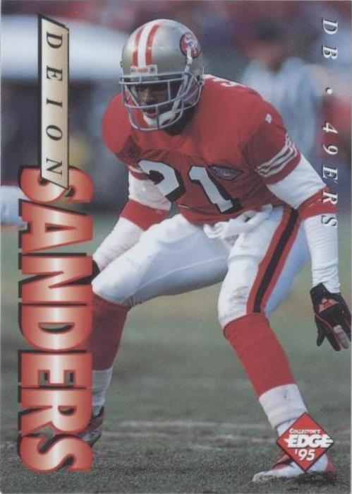 Collector's Edge 1995 Deion Sanders #178