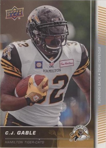 2015 Upper Deck CFL C.J. Gable #66