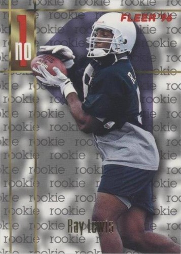 1996 Fleer Ray Lewis #165