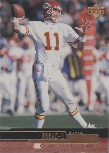 1999 Upper Deck Elvis Grbac #102
