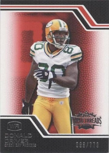 2008 Topps Triple Threads Donald Driver #71