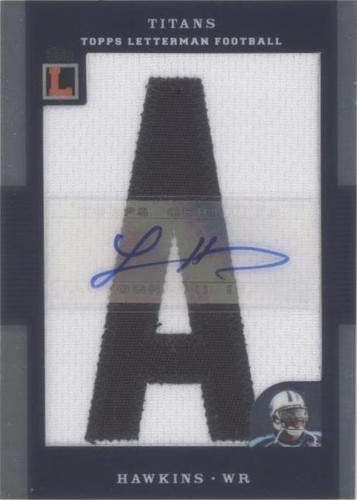 2008 Topps Letterman Lavelle Hawkins #AP-LH