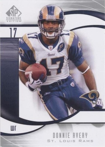 2009 SP Signature Edition Donnie Avery #6