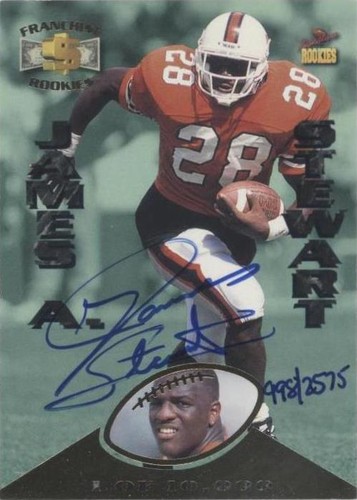 1995 Signature Rookies James Stewart #R7