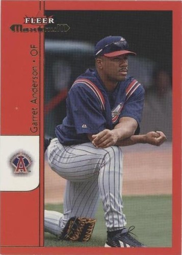 2002 Fleer Maximum - Garret Anderson #40