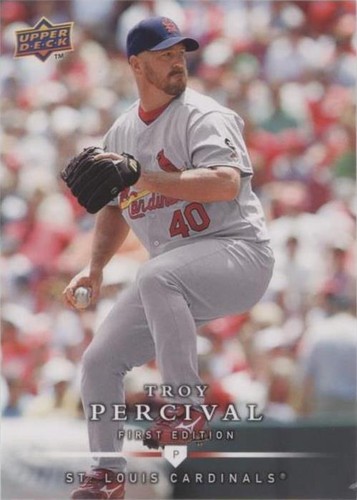 2008 Upper Deck First Edition - Troy Percival #53