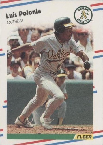 1988 Fleer - Luis Polonia #292