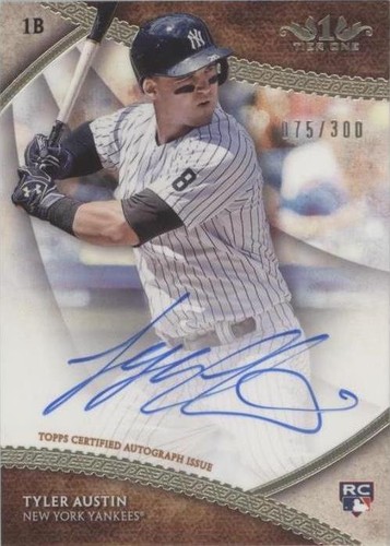 2017 Topps Tier One - Tyler Austin #BOA-TAS