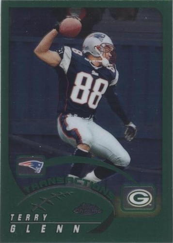 2002 Topps Chrome Terry Glenn #44