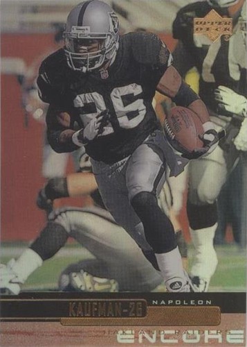 1999 Upper Deck Encore Napoleon Kaufman #128