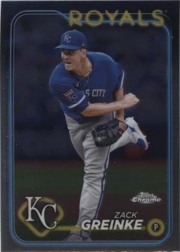 2024 Topps Chrome - Zack Greinke #202