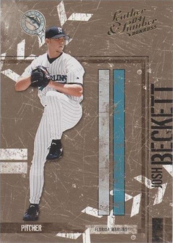 2004 Donruss Leather & Lumber - Josh Beckett #54