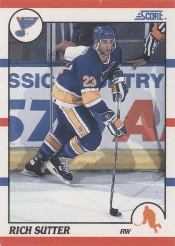 1990-91 Score - Rich Sutter #281