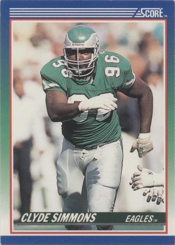 1990 Score Clyde Simmons #106