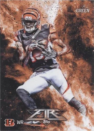 2014 Topps Fire A.J. Green #96