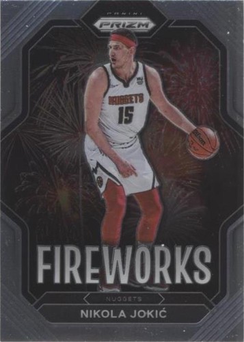 2022-23 Panini Mosaic Nikola Jovic Silver Prizm Rookie
