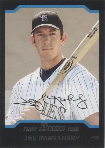 2004 Bowman Draft Picks & Prospects - Joe Koshansky #BDP55