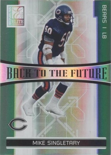 2006 Donruss Elite Brian Urlacher Mike Singletary #BTF-16