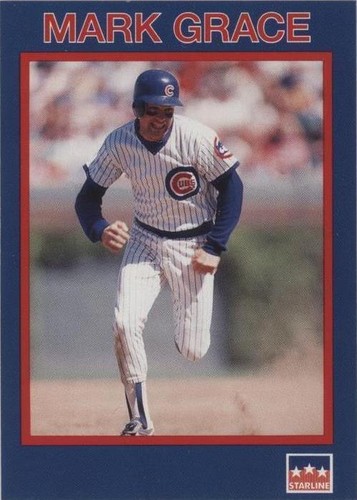 1990 Starline Long John Silver's - Mark Grace #16