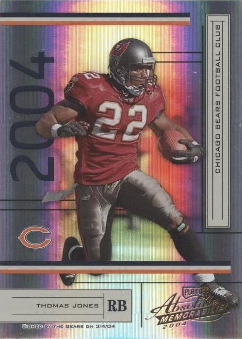 2004 Playoff Absolute Memorabilia Thomas Jones #138