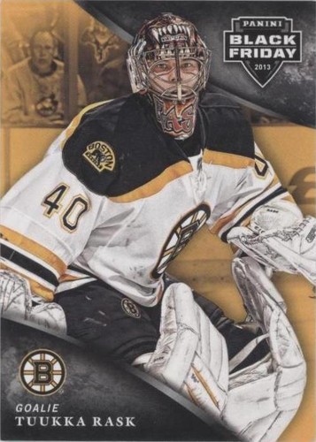 2013 Panini Black Friday - Tuukka Rask #19