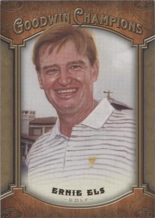Goodwin Champions 2014 Upper Deck - Ernie Els #17