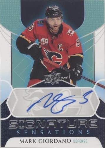 2020-21 Upper Deck - Mark Giordano #SS-GI