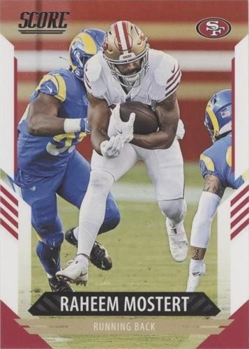 2021 Score Raheem Mostert #260