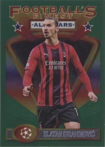2021-22 Topps Finest Flashbacks UCL Zlatan Ibrahimovic #199