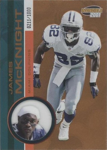 2001 Pacific Invincible James McKnight #126