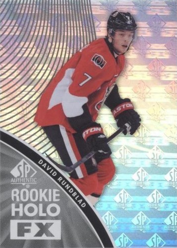 2011-12 SP Authentic - David Rundblad #RFX20