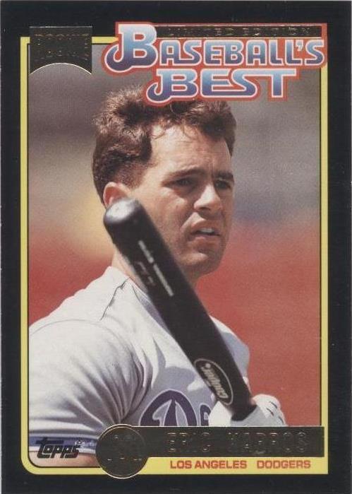 Topps McDonald's 1992 edición limitada lo mejor del béisbol - Eric Karros #43