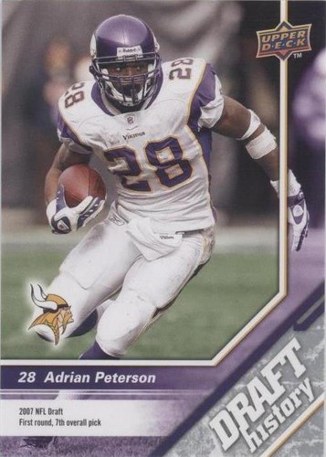 2009 Upper Deck Draft Edition Adrian Peterson #172