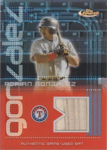 2004 Topps Finest - Adrian Gonzalez #FR-AG